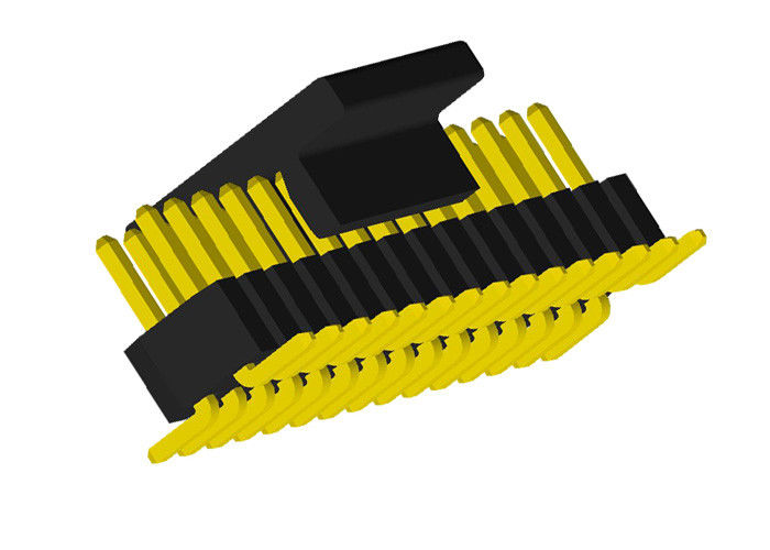 1.0mm Pria Connector Pin Header CAP Vertikal Mount 2x15 Double Row 30 Pin