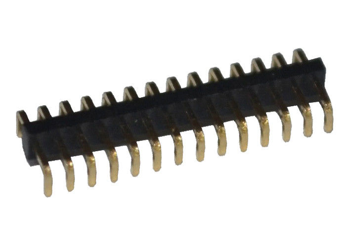 Pemasangan Vertikal 14 Pin Header Konektor Pin Papan Sirkuit Tipe U 90 Derajat