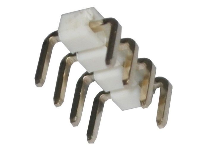 Konektor Tipe U 4 Pin Header Pitch 2.54mm Baris Tunggal 90 Derajat