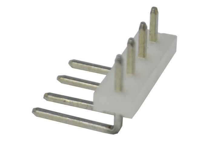 4 Pin Papan Ke Papan Pin Header Sudut Kanan Melalui Lubang 5.08mm Lapangan