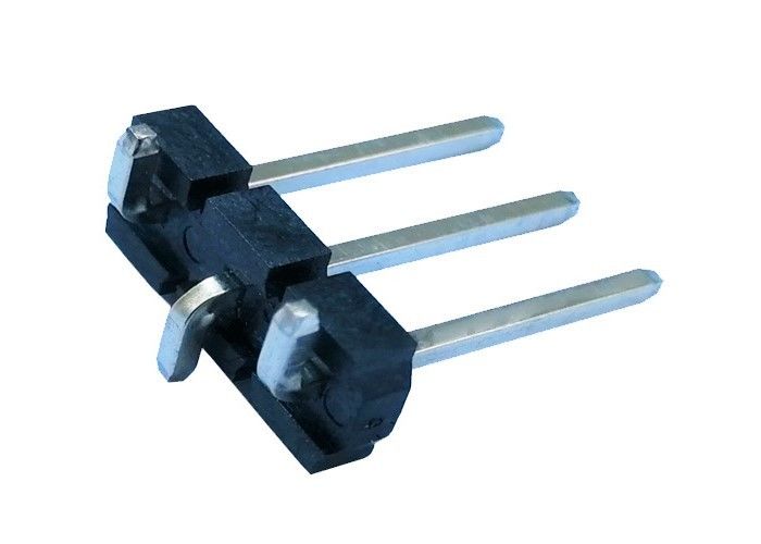 3 Pin Single Row Pin Header Connector Pitch Jenis SMT Hitam 5.08x2.5mm