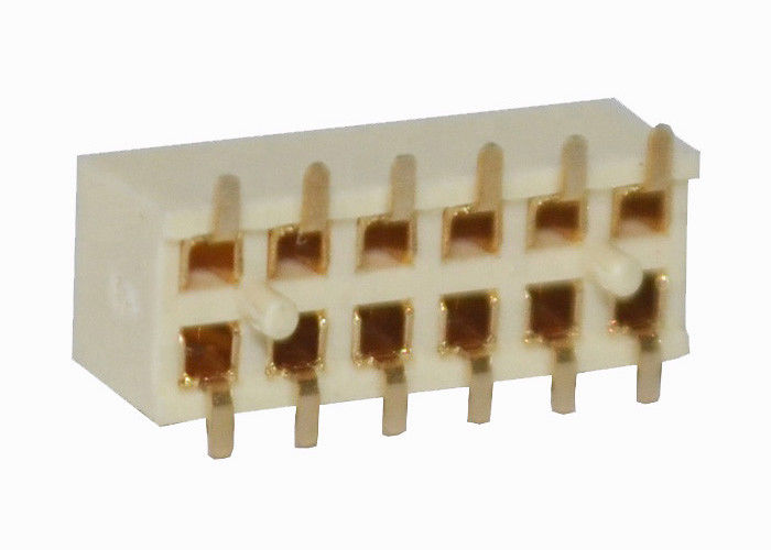 12 Pin Header Connector Female Pcb Connector Dual Row SMT Type 2.0mm Pitch