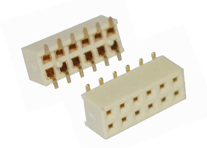 12 Pin Header Connector Female Pcb Connector Dual Row SMT Type 2.0mm Pitch
