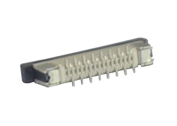 SMT 16 Pin FFC FPC Konektor 0.5mm Pitch Permukaan Mount Pin Header