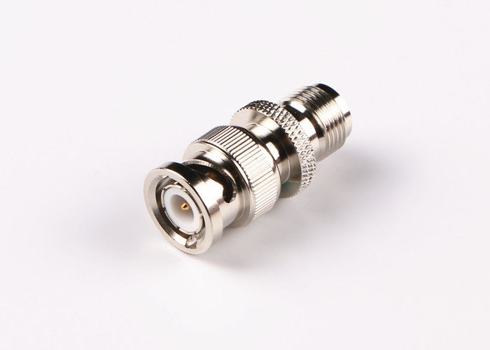 Konektor sudut kanan TNC berlapis nikel, Konektor Coax TNC VSMR ≤1.3