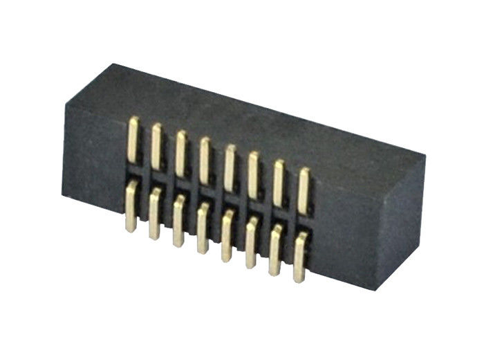 16 Pin Kawat Ke Papan Konektor Permukaan Mount, Konektor Papan Sirkuit Dicetak