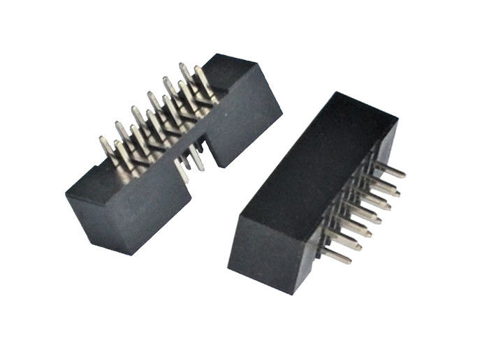 Lurus IDC PCB Box Header Connector 180 Derajat 2.0mm Pitch 2x12 Pin Socket