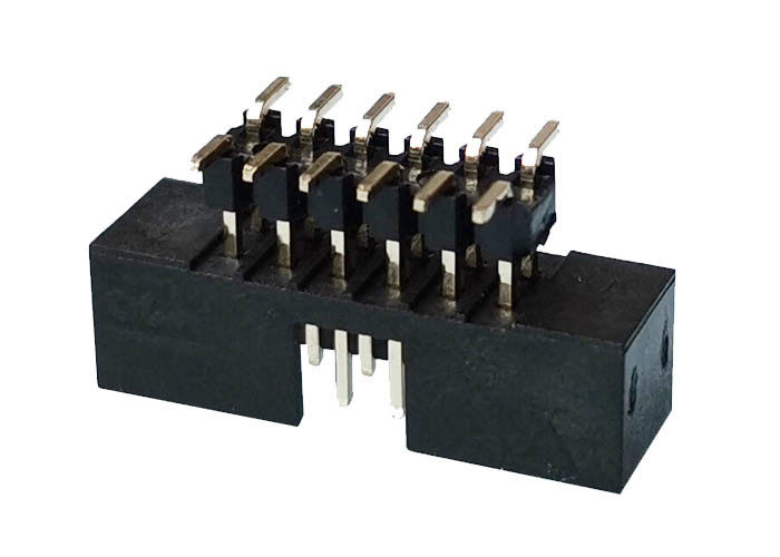 Konektor Kotak Plastik Header Jenis SMT Kawat Ke Papan Konektor 2mm Pitch