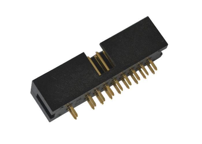 Konektor Header Kotak Besar Saat Ini 20 Pin Kosong 2 Pin Lurus 2.54mm