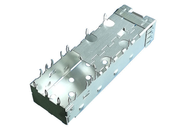 Konektor Kandang SFP Kinerja Tinggi 1 x 1 Desain 3D Port Tunggal Kaki 3,05 mm