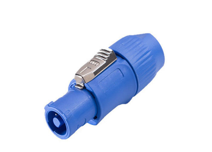 Konektor Kedap Air 20A Konektor Colokan Pria 3 Pin Untuk Layar LED Luar