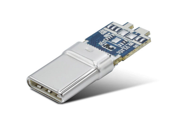 Jenis 3.1 GEN 2 Konektor USB C Dengan Chip 10GPS Fungsi Audio DP Kecepatan Tinggi