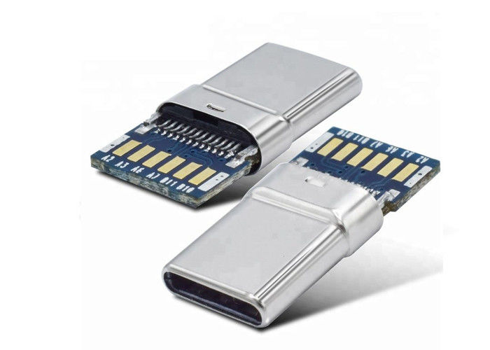 Konektor 16 Pin Usb 3.1 C, Konektor Usb 3.0 Type C Dengan Papan PCB